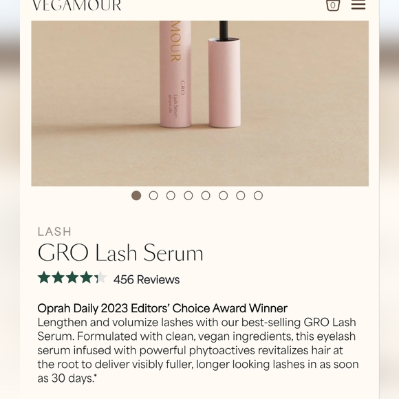 Vegamour GRO Lash Serum NEW - Picture 4 of 4